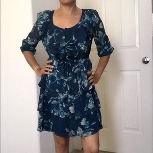 Lauren Conrad printed dress size 2